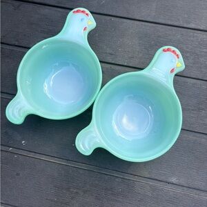 Glasbake Chicken Bowls